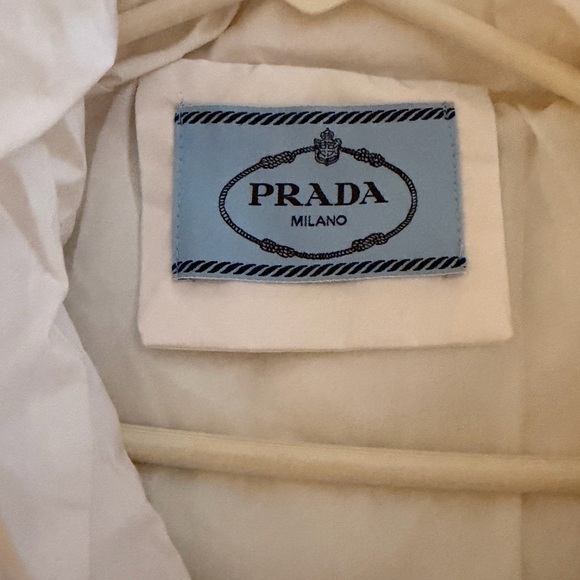 Prada Cream Puffer coat - Picture 5 of 6
